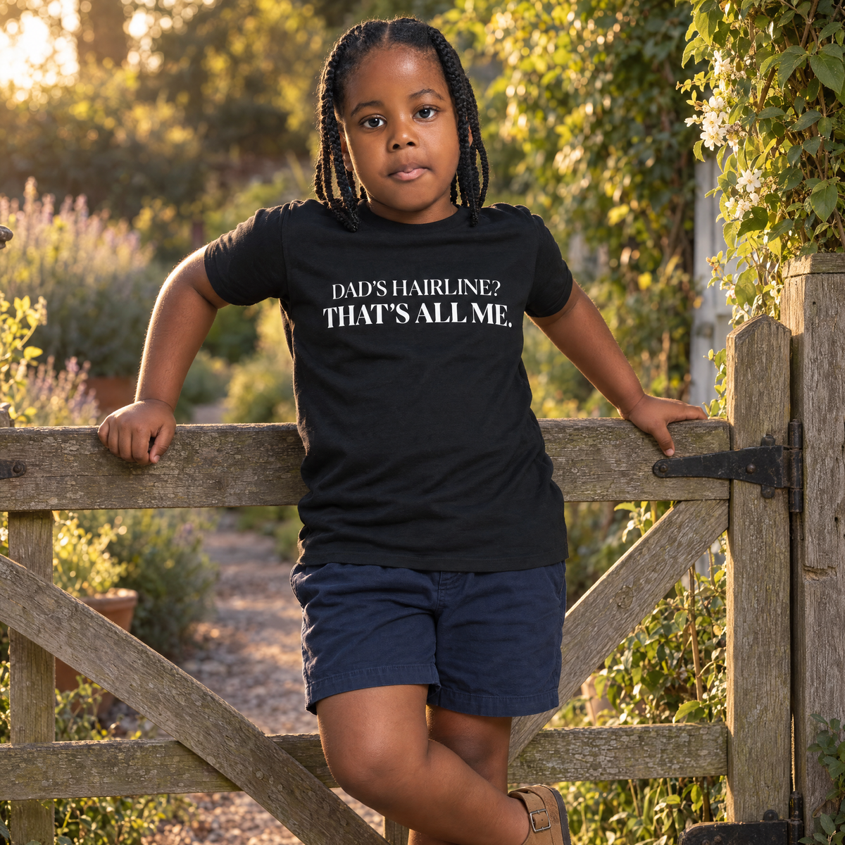 Dad’s Hairline? That’s All Me. Kids T-Shirt